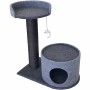 Grattoir pour Chats Tobby 65 x 55 x 35 cm Noir/Gris