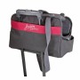 Bolsa de transporte Kerbl Axion 44 x 20 x 27 cm Negro/Rojo