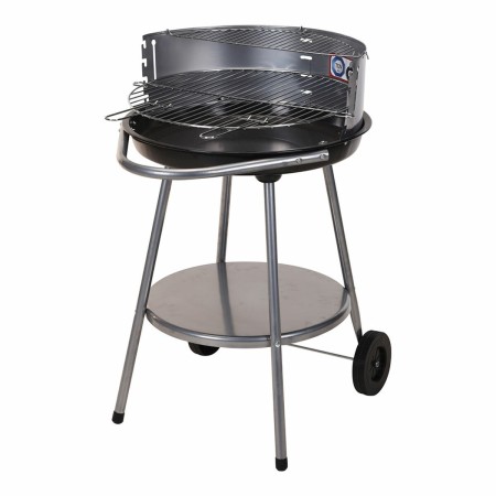 Roues de barbecue au charbon de bois Grill Noir (Ø 51 cm)