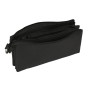 Trousse d'écolier Kappa Noir (22 x 3 x 12 cm)