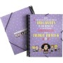 Carpeta Grafoplas Maxiplás Mafalda Lila Goma A4 (5 Unidades)