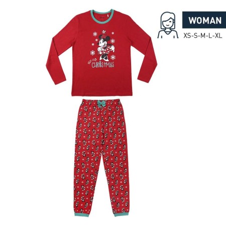 Pyjama Mickey Mouse Femme Rouge