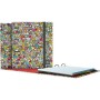 Carpeta de anillas Grafoplas Carpebook Icons Multicolor A4 (2 Unidades)
