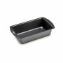 Moule pour four Gris foncé Acier au carbone (13 x 6,3 x 30 cm) (12 Unités)