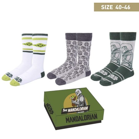 Chaussettes The Mandalorian 3 paires Taille unique (40-46)