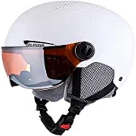 Casque de ski Alpina 51-55 cm Blanc Unisexe (Reconditionné A)