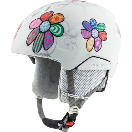 Casco de Esquí Alpina Unisex Flores 46-51 cm (Reacondicionado A)