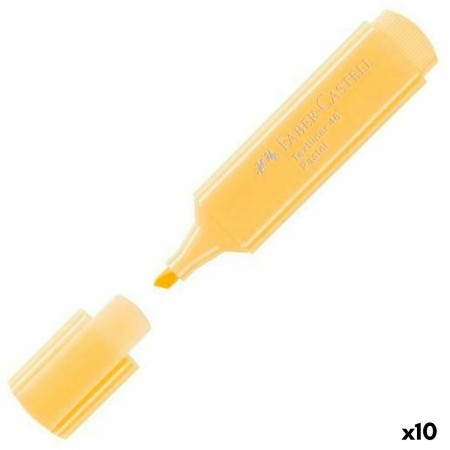 Marqueur Faber-Castell Textliner 1546 Pastel Jaune 10 Unités