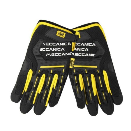 Guantes de Mecánico OMP MECH Amarillo/Negro M