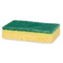 Lot de tampons à récurer Vert Jaune Cellulose Fibre abrasive (10,5 X 6,7 X 2,5 cm) (26 Unités)