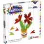 Juego de Manualidades con Papel Lansay Flower 3D