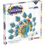 Juego de Manualidades con Papel Lansay Peacock 3D