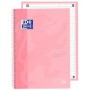 Cuaderno Oxford European Book School Rosa claro A4 5 Unidades