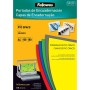 Couvertures de reliure Fellowes 100 Pièces Noir PVC A4 (10 Unités)