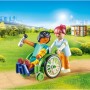 Playset Playmobil City Life Patient in Wheelchair 20 Pièces