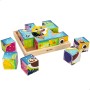 Puzzle Color Baby Baby Shark 16 Pièces Bois (20 x 20 x 5,5 cm)