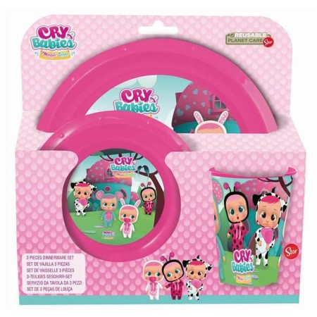 Pícnic IMC Toys Cry Babies Rosa Playset