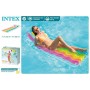 Matelas Gonflable Intex Transparent Arc-en-ciel PVC (203 x 84 cm)