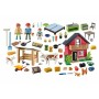 Playset Playmobil 71248 Country Furnished House with Barrow and Cow 137 Pièces