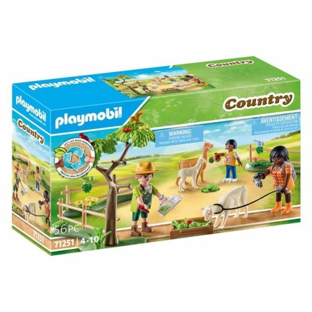 Playset Playmobil 71251 Country Walk with Alpaca 56 Piezas
