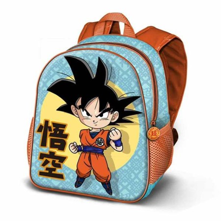 Mochila Escolar Dragon Ball Z 3D Mini Goku Brave