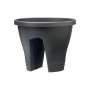 Pot Elho Corsica 29,6 x 29,6 x 24 cm Gris Plastique