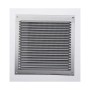 Grille Fepre Aluminium Chrome (17 x 17 cm)