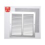 Grille Fepre Moustiquaire Aluminium Chrome (20 x 20 cm)