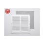 Grille Fepre Moustiquaire Laqué Aluminium Blanc (20 x 20 cm)