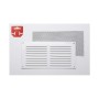 Rejilla Fepre Mosquitera Lacado Aluminio Blanco (30 x 15 cm)