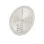 Grille Fepre Moustiquaire Encastrable Blanc ABS (Ø 14 cm)