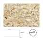 Tablero de contrachapado Bertini OSB 60 x 60 cm (6 Unidades)