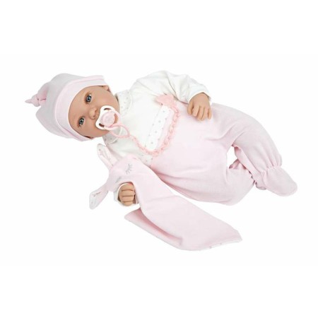 Muñeca bebé Arias Elegance 45 cm Rosa Mantita Dou Dou (45cm)