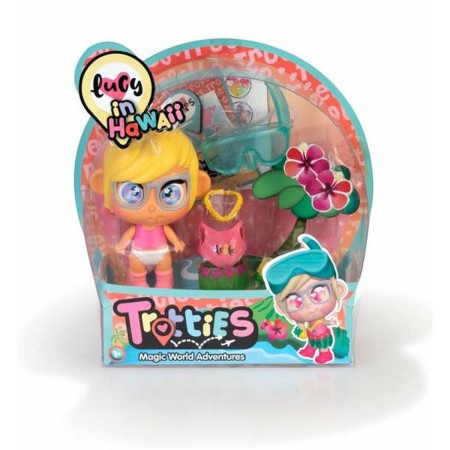 Playset Famosa Lucy In Hawaii Trotties 12 Piezas 10 cm