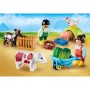 Playset Playmobil 1.2.3 Fun in the Farm 71158 12 Pièces