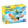 Playset Playmobil 1.2.3 Plane 71159 2 Piezas