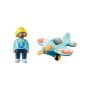 Playset Playmobil 1.2.3 Plane 71159 2 Piezas