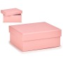 Boîte Multiusage Rose Carton (8,5 x 5 x 12,5 cm) (12 Unités)