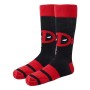 Chaussettes Deadpool 3 paires Multicouleur