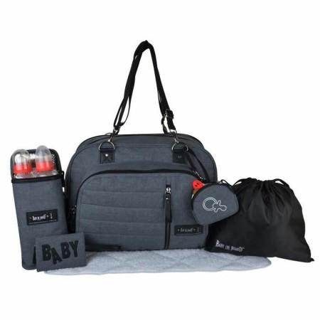 Bolso Cambiador de Pañales Baby on Board Gris