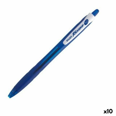 Bolígrafo Pilot Rexgrip Azul 1 mm (10 Unidades)