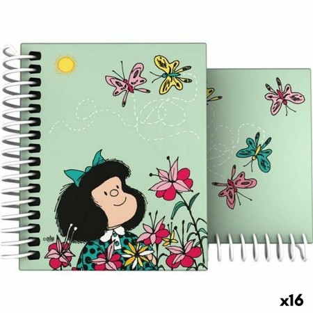 Cahier Grafoplas Mafalda Multicouleur 100 Volets A7 (16 Unités)