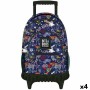 Cartable à roulettes Grafoplas B&B23 Star Bleu (4 Unités)