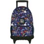 Mochila Escolar con Ruedas Grafoplas B&B23 Star Azul (4 Unidades)