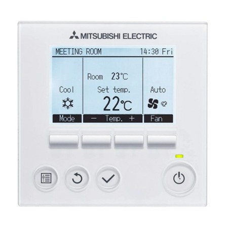 Chronothermostat pour Air Conditionné Mitsubishi Electric PAR32MAA Blanc