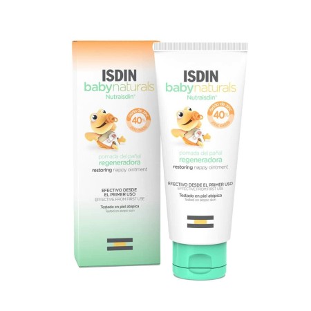 Crème protectrice pour le change Isdin Baby Naturals Onguent Oxyde de zinc 50 ml