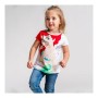 T shirt à manches courtes Enfant Princesses Disney Blanc