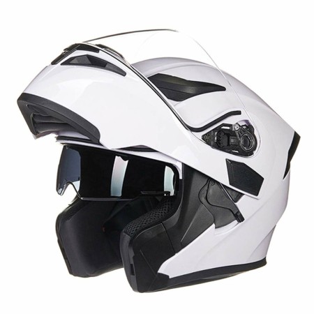 Casque 57-64 cm Blanc Intégrale (Reconditionné A)