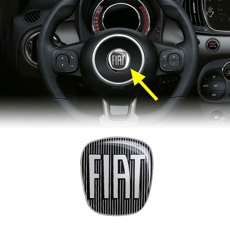 Autocollant pour voiture Fiat 3D Volant (Reconditionné A+)