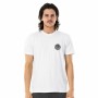 T-shirt à manches courtes homme Rip Curl Wettie Essential Blanc